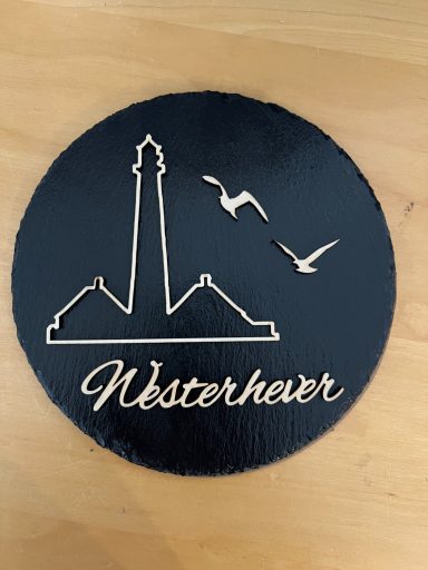 Schieferplatte Westerhever